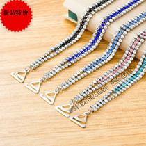 Fashion Sexy Water Drill Shoulder Strap Parquet Diamond Stream Dinner Shoulder Strap South Korea Underwear Bra Invisible