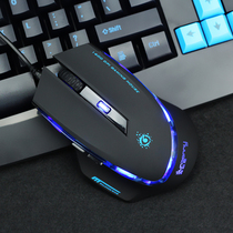Senzoni Luminous mouse Wired mouse Gaming mouse Notebook mouse usb computer mouse
