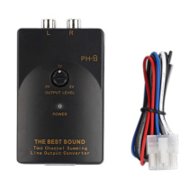 PH-2 high to low high fidelity high frequency to low frequency delay function with control line audio converter
