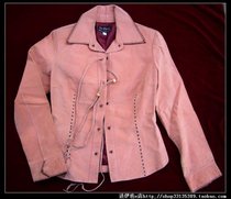 Full leather leather fur coat female coat short fit (special price treated sample)