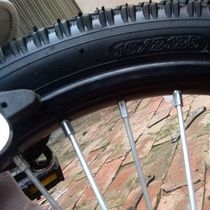 Baby carriage accessories wheel complete set 12 14 16 18 inch wheel assembly tire balance car accessories front wheel rear wheel