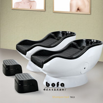 Factory direct sales of new ceramic basin shampoo bed beauty salon shampoo bed flushing bed treatment punch bed spa bed