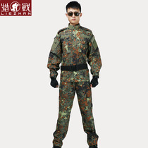 Foreign military wholesale German Jungle spotted camouflage uniforms US military training uniforms outdoor sports men and women training uniforms