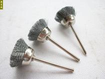 Small wire brush small copper brushed bowl-shaped copper brush pen type steel wire brush running line copper brush