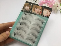 Pure hand transparent terminal Princess beautiful clarity eyelashes encrypted lashes by natural eye - tail cryptography of 5 - 15