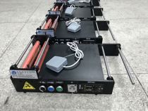 Adjustable speed Small laminating desktop type easy to operate with foot