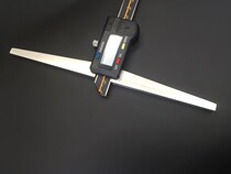 South Koreas Sanhan widened surface digital display depth caliper 0-200-300*150 widened base long arm depth