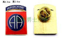 Military Fans American 82nd Air Drop Division Chest Badge Chest Badge Arm Badge Badge Badge Recognition Badge Metal Badge Mark