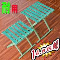 Portable folding stool thickened chair small bench worker Maza adult fishing outdoor train low stool