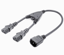 Pindi power cord 10% two-three-plug C14-C13 C13 three-way head host display