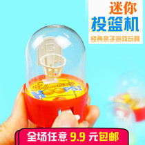 Mini finger shooting game machine push and sweep code kindergarten prize creative children childrens educational toy batch