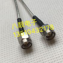 RF RF cable SMA-JJ 141 semi-flexible cable 6G high frequency stainless steel SMA male to male cable