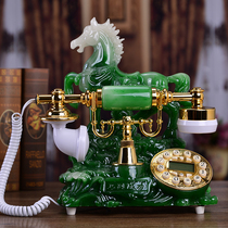 Antique European style horse to success telephone retro American phone fashion Garden creative home landline