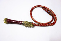 Exclusive first faucet whip Pure leather sheep whip Pure copper production beautiful and generous can be decorated with sheep