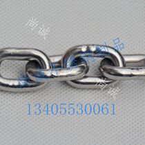 Chain manufacturer hot pin 304 stainless steel short ring hand pull plinth fishing net ring pet dog clothesline flash welding 4mm