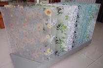 Weibo high-end window flower sticker frosted light transparent self-adhesive glass film bathroom shielding cellophane
