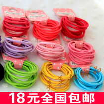 Child leather fascia 10 only dress girl head rope hair rope Han version baby hair accessories head ornament single full