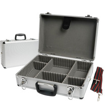 Taiwan Baogong TC-752 white aluminum toolbox anti-impact corner with shoulder strap kit box
