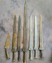 Bronze antique ornaments factory direct bronze sword ancient sword Yue Wang Goujian sword home town house