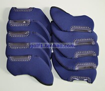 Crown New Golf Iron Rod Sleeve Club Cap Nylon Material (1 set of 10) Universal blank lever sleeves