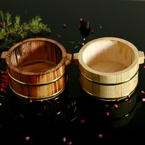 Promotion accessories Stainless Steel Liner Wood Barrel Carbonated original wood Wood Barrel Optional Sichuan flavor Wood Barrels Steamed Rice