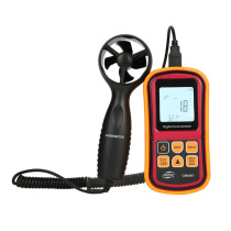 GM8901 02 digital anemometer anemometer high precision air temperature air volume tester split anemometer