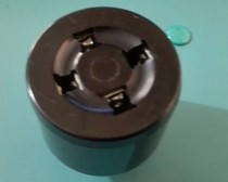 New electric wood electronic tube silver plated test tube base tube base power amplifier DIY accessories four-to-four S8AE4-S4