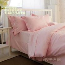 High quality home textile pink princess garden bedding 60 Egyptian cotton jacquard cotton bedding set