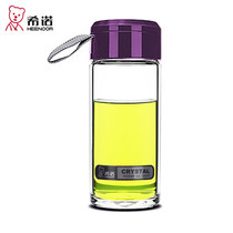 Hino thick single layer glass gift Cup with rope teacup Cup Tea Cup XN-6010 XN-6009