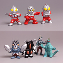 Genuine bulk Altman salted egg Superman Monster toy mini Q version doll decoration hand model