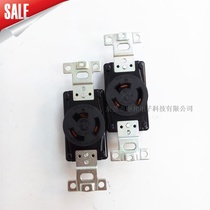 AMERICAN DENKI AMERICAN motor industrial socket 3220 3222R Japanese flush-mounted industrial plug socket