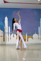 Belly dance dancer gowns Cane Belly Dance dance Out of suit Throw Hair Dance Gown Desert Dance Private Book
