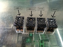 Silver contact with lamp small relay intermediate relay hhh52p HH53P HH54P LY2 etc. without base