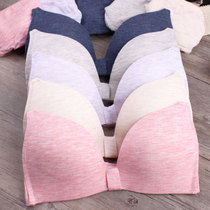No Steel Ring Cotton Girl Underwear Bra Ultra Slim Day Tie Cute Little Chest Coalage Bra Suit