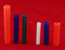 100 straight-through expansion tube 5mm-12mm expansion screw plastic wall plug gecko expand nail