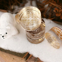 DIY photo album accessories novelty crystal seal Korean creative