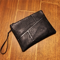 2018 new Japan and South Korea handbag mens soft leather casual trendy mens clutch handbag handbag IPAD bag file bag