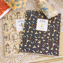 Korean stationery book paper colorful gift wrapping paper hipster beautiful cute Mori