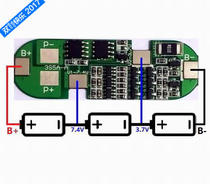 Three-string 5A 10 8 12V18650 polymer protection plate for small current lamps lithium battery pack lithium