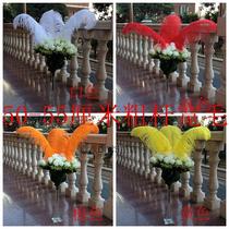 South Africa Ostrich Feather Hotel Wedding Decoration Stage Props Clothing Accessories DIY Feather 50-55 cm
