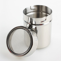 Stainless Steel Sprinkler-Style Coffee Sprinkler Fine Mesh Yarn Barrel Cocoa Powder Cinnamon Powder Sprinkling Powder