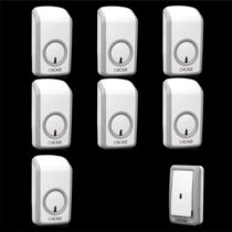 Kagas home wireless doorbell one tow seven one tow eight AC remote control electronic doorbell old pager