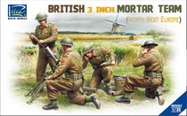 (JZHOBBY) Wise RV35022 1 35 World War II British Army 3 Inch Mortars and Soldiers