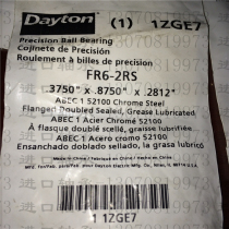 IMPORTED DAYTON INCH BEARING FR6-2RS INNER DIAMETER 9 525 OUTER DIAMETER 22 225 HEIGHT 7 142MM