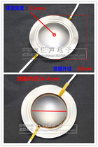 34 4mm treble voice coil tweeter flat aluminum wire titanium film 34 core flat wire 34 5 tweeter repair accessories