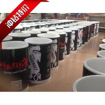 Factory direct sales plastic round barrel beverage ice bucket 2020 summer new products listed Madden punch special offer