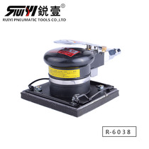 Ruiyi 6038 Pneumatic Square Sand Paper Grinding Machine Wind Grinding Machine Sander Polishing Machine