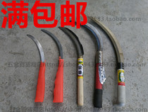High temperature quenching promotion grass cutting knife sawing knife sickle wheat cutting rice pasture with serrated manganese steel Sharp