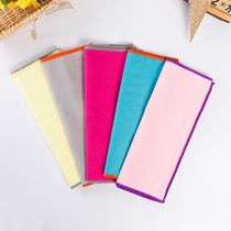 Double-sided velvet sports towel microfiber quick-drying sports sweat-absorbing towel fitness towel sweat towel yoga towel