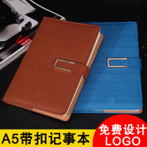 Notebook Business Gifts Notebook Stationery Thickening of Japanese notebooks A5 Creative students notepad Office meeting Recording This company exhibition Advertising gift box suit Custom imprint LOGO